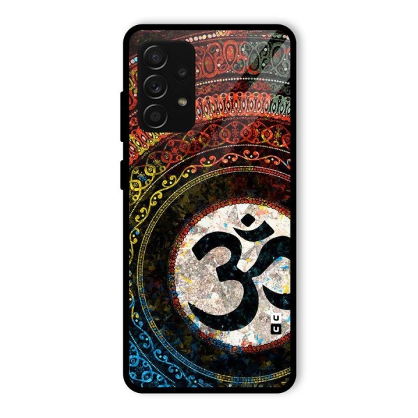 Culture Om Design Glass Back Case for Galaxy A53 5G