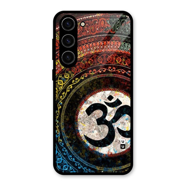 Culture Om Design Glass Back Case for Galaxy S23 Plus