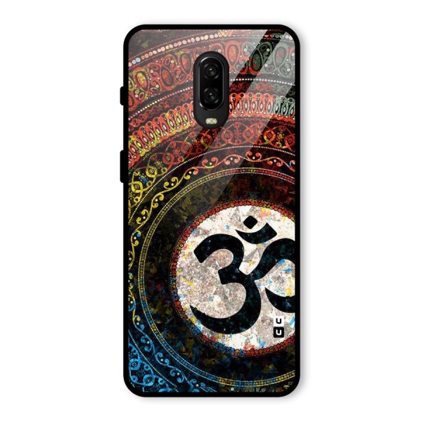 Culture Om Design Glass Back Case for OnePlus 6T