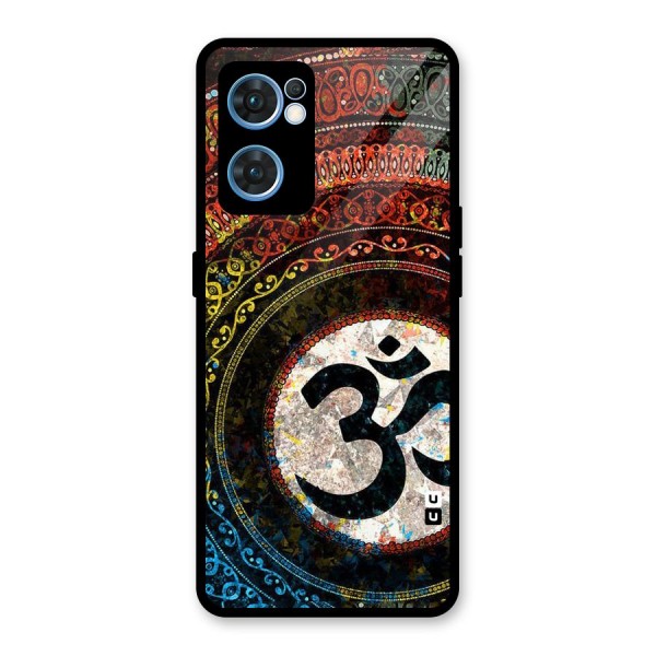 Culture Om Design Glass Back Case for Oppo Reno7 5G