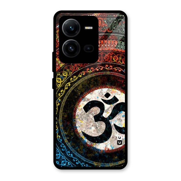 Culture Om Design Glass Back Case for Vivo V25