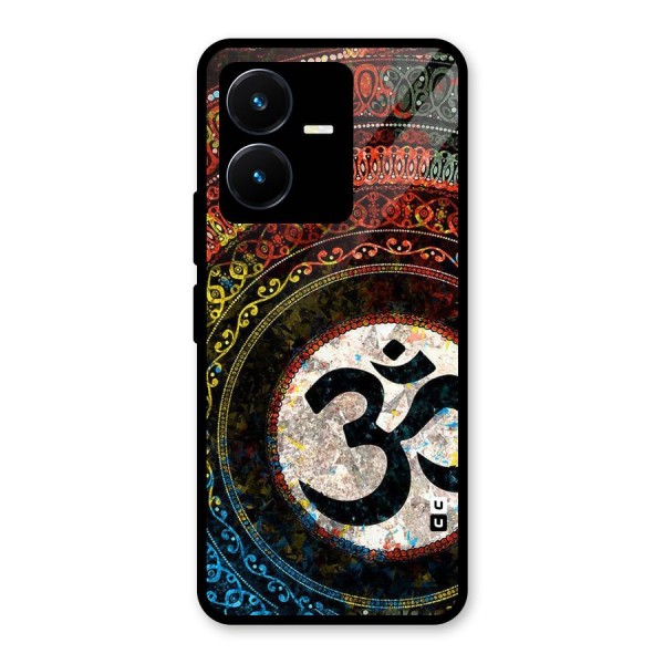 Culture Om Design Glass Back Case for Vivo Y22