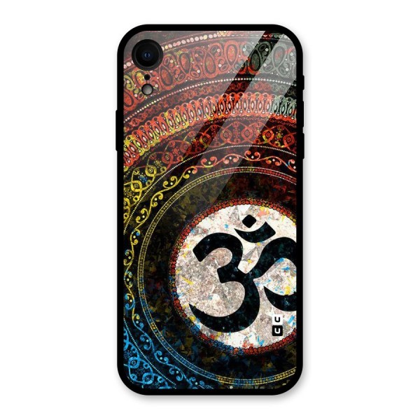 Culture Om Design Glass Back Case for XR