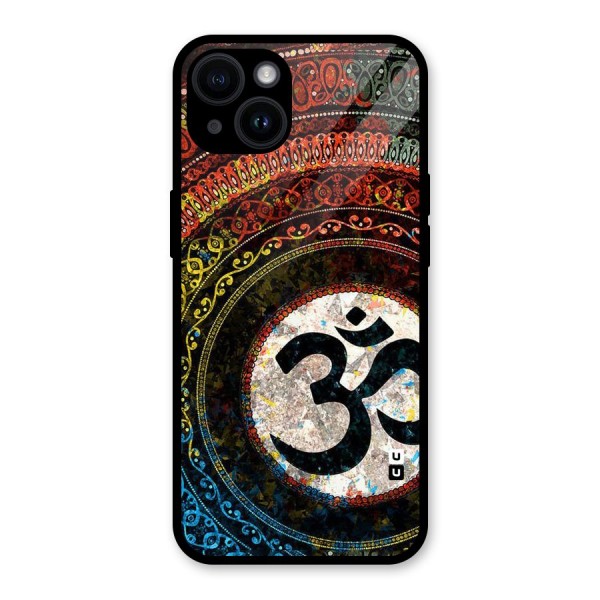 Culture Om Design Glass Back Case for iPhone 14