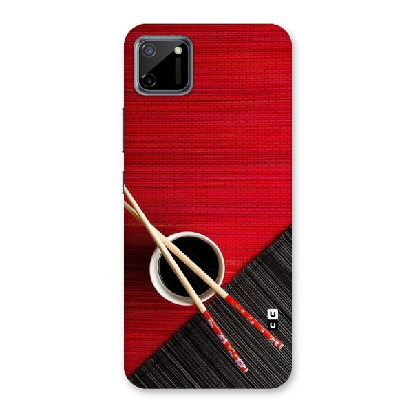 Cup Chopsticks Back Case for Realme C11