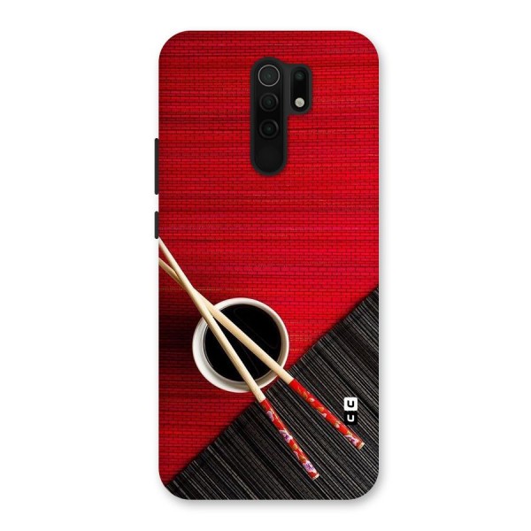 Cup Chopsticks Back Case for Redmi 9 Prime