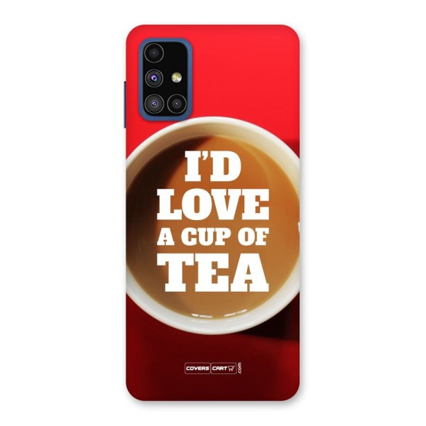 Cup of Tea Back Case for Galaxy M51