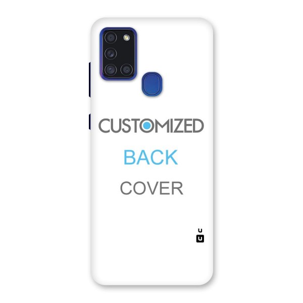 Customized Back Case for Galaxy A21s