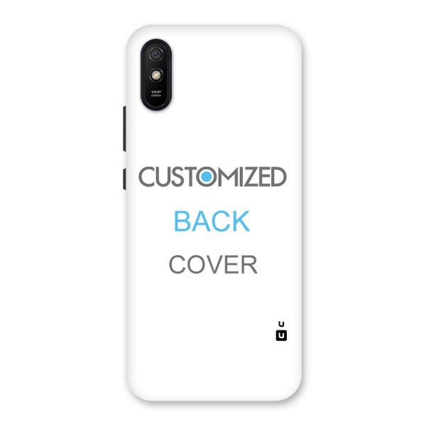 Customized Back Case for Redmi 9i