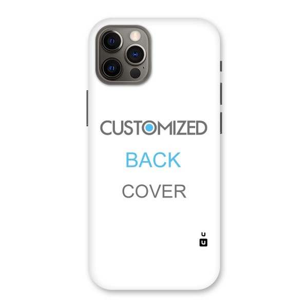 Customized Back Case for iPhone 12 Pro