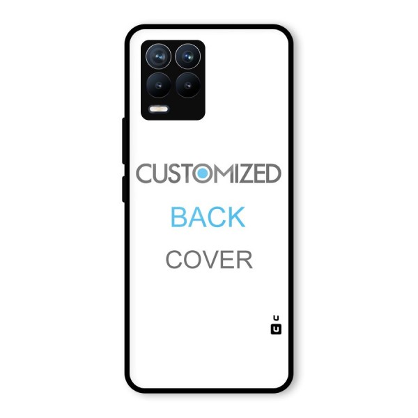 Customized Glass Back Case for Realme 8 Pro