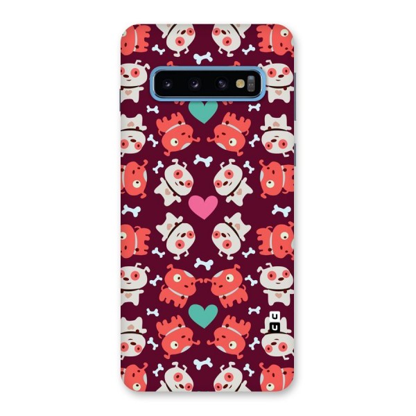 Cut Dog Design Back Case for Galaxy S10