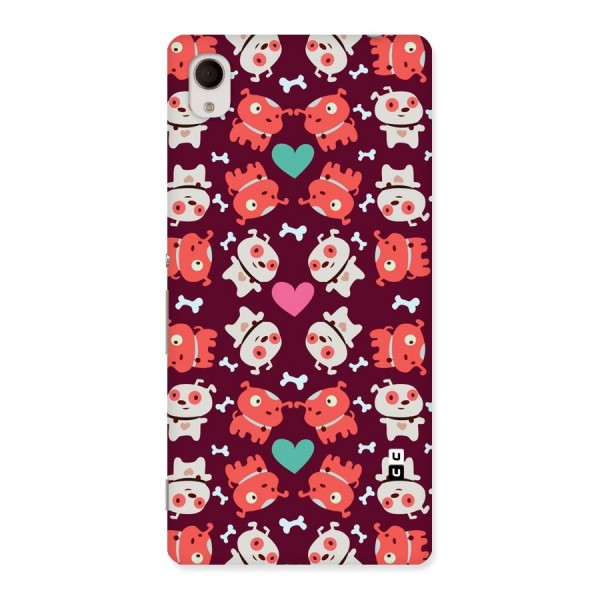 Cut Dog Design Back Case for Xperia M4 Aqua