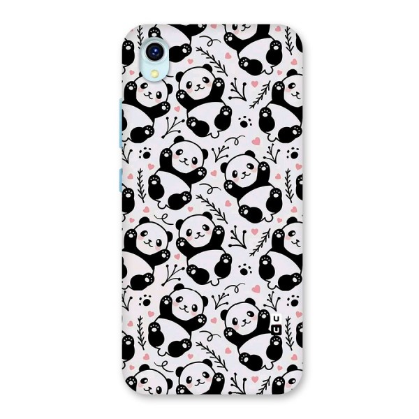 Cute Adorable Panda Pattern Back Case for Vivo Y1s