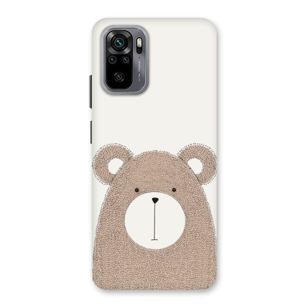 Cute Bear Back Case for Redmi Note 10