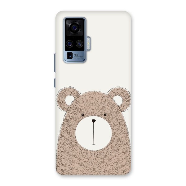 Cute Bear Back Case for Vivo X50 Pro