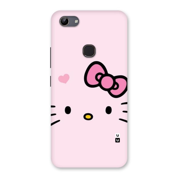 Cute Bow Face Back Case for Vivo Y81