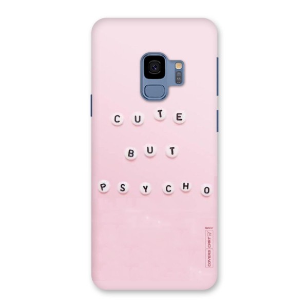 Cute But Psycho Back Case for Galaxy S9