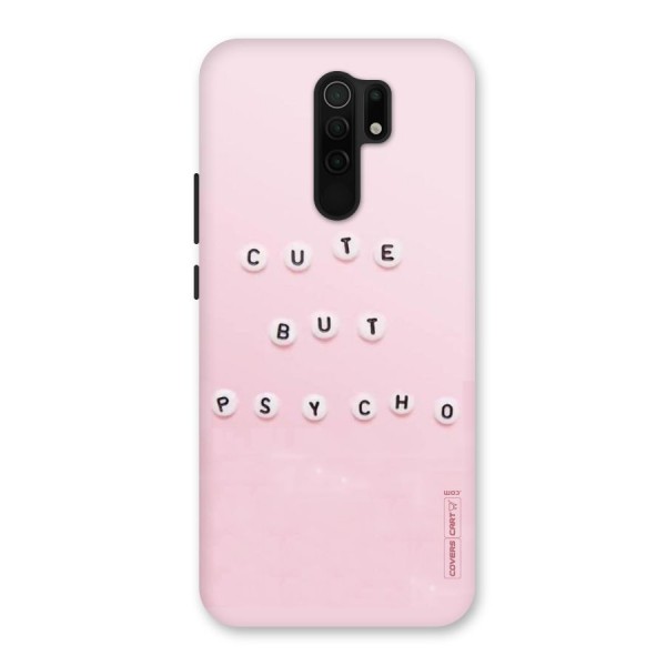 Cute But Psycho Back Case for Redmi 9 Prime