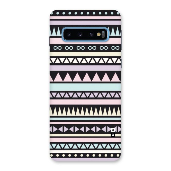 Cute Chev Pattern Back Case for Galaxy S10