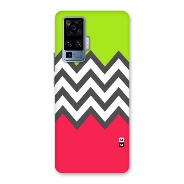 Cute Chevron Back Case for Vivo X50 Pro