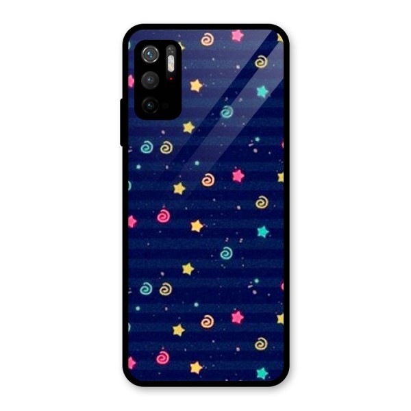 Cute Design Glass Back Case for Poco M3 Pro 5G