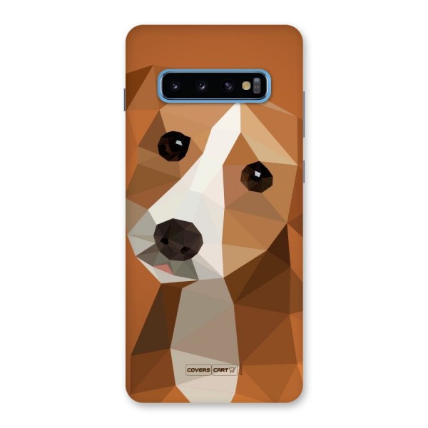 Cute Dog Back Case for Galaxy S10 Plus