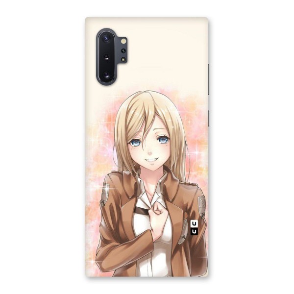 Cute Girl Art Back Case for Galaxy Note 10 Plus