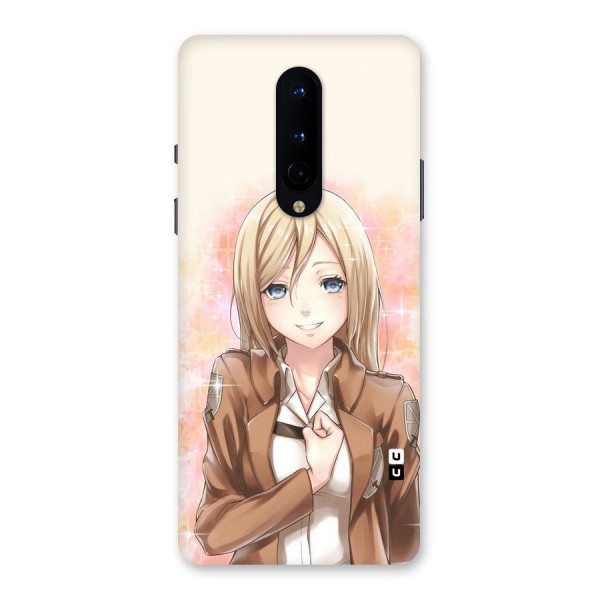 Cute Girl Art Back Case for OnePlus 8