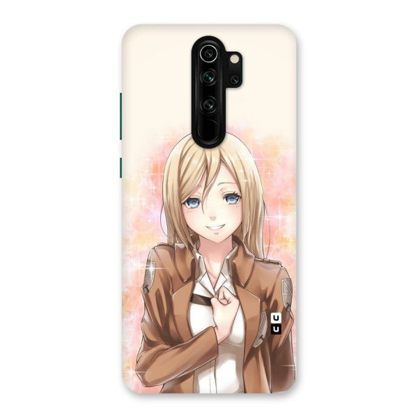 Cute Girl Art Back Case for Redmi Note 8 Pro