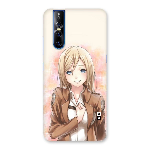 Cute Girl Art Back Case for Vivo V15 Pro