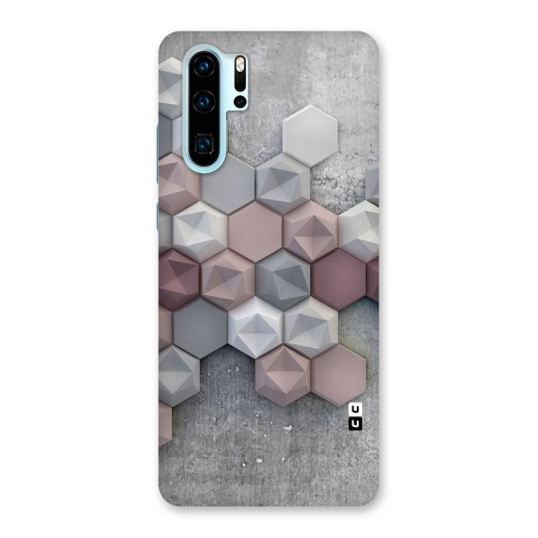 Cute Hexagonal Pattern Back Case for Huawei P30 Pro