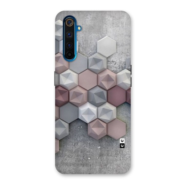 Cute Hexagonal Pattern Back Case for Realme 6 Pro