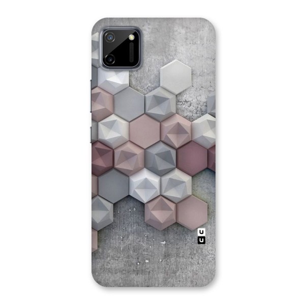Cute Hexagonal Pattern Back Case for Realme C11