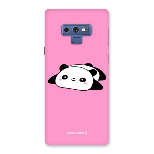 Cute Lazy Panda Back Case for Galaxy Note 9