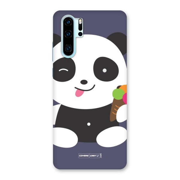 Cute Panda Blue Back Case for Huawei P30 Pro