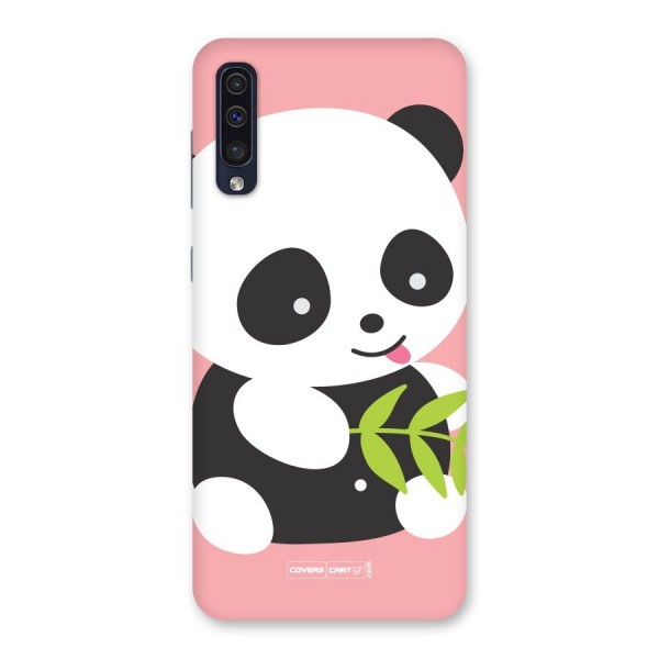 Cute Panda Pink Back Case for Galaxy A50s