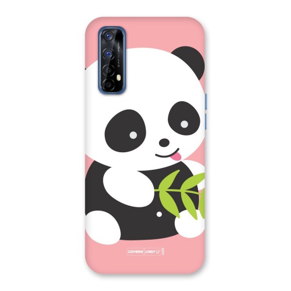 Cute Panda Pink Back Case for Realme 7