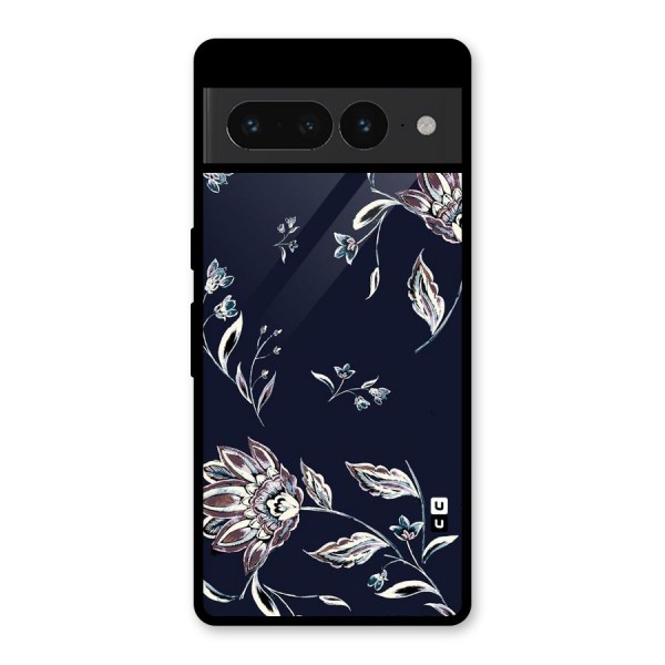 Cute Petals Glass Back Case for Google Pixel 7 Pro