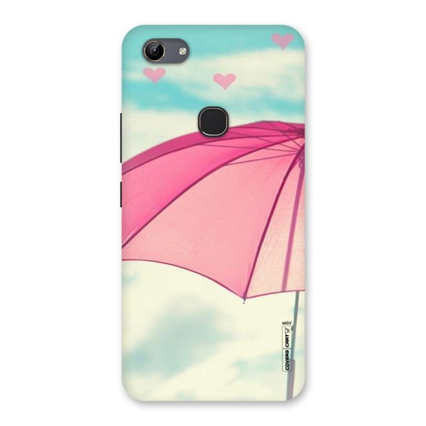 Cute Pink Umbrella Back Case for Vivo Y81