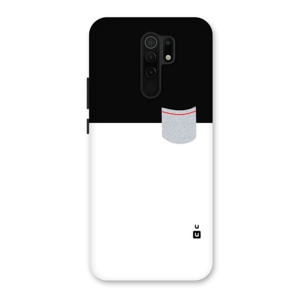 Cute Pocket Simple Back Case for Redmi 9 Prime