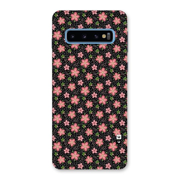 Cute Tiny Flowers Back Case for Galaxy S10