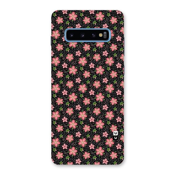 Cute Tiny Flowers Back Case for Galaxy S10 Plus