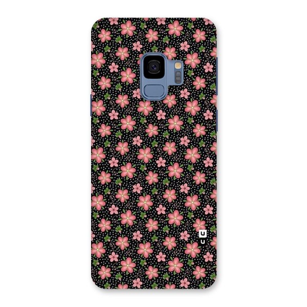 Cute Tiny Flowers Back Case for Galaxy S9