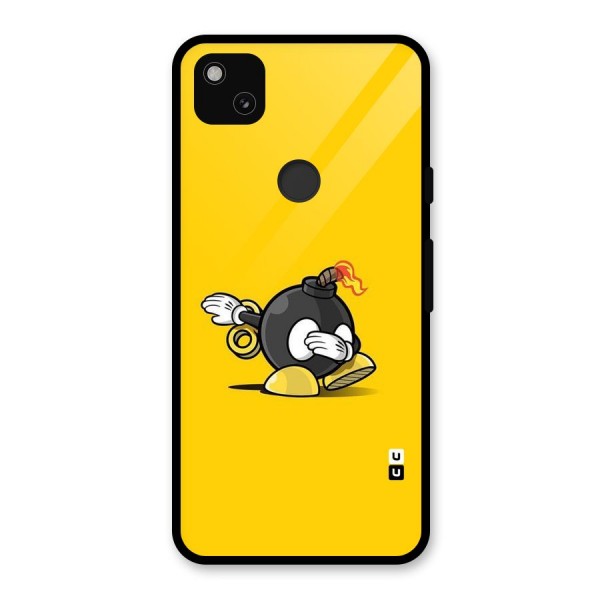 Dab Bomb Glass Back Case for Google Pixel 4a