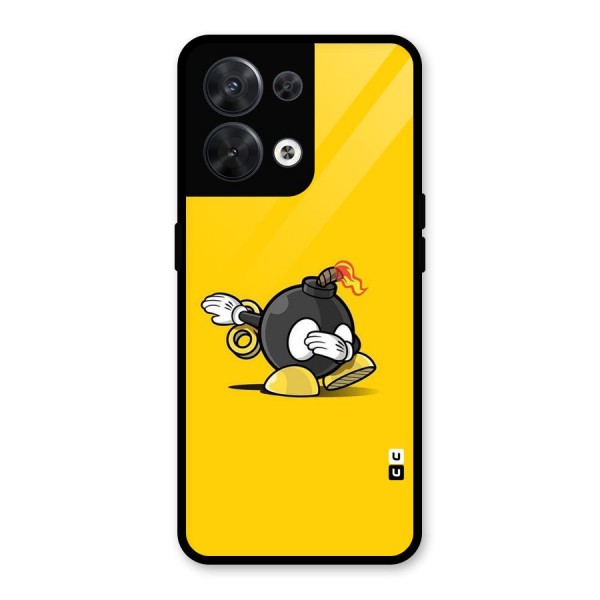 Dab Bomb Glass Back Case for Oppo Reno8 5G