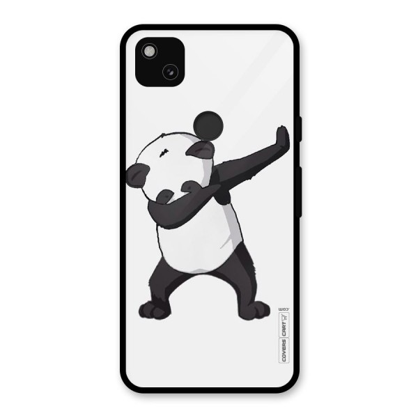 Dab Panda Shoot Glass Back Case for Google Pixel 4a