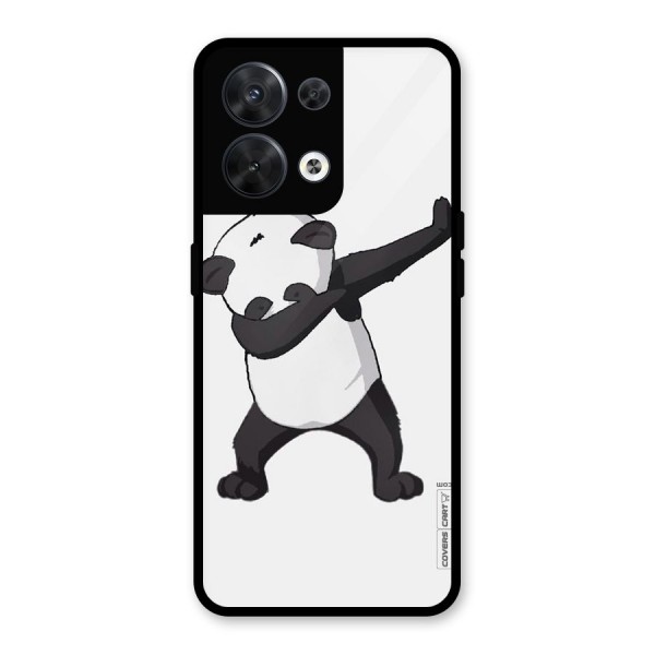 Dab Panda Shoot Glass Back Case for Oppo Reno8 5G