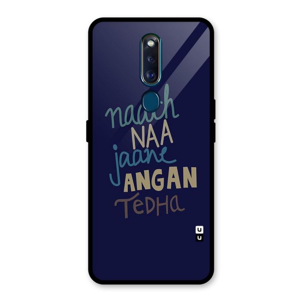 Dance Words Glass Back Case for Oppo F11 Pro