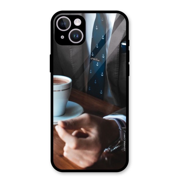 Dapper Suit Glass Back Case for iPhone 14 Plus